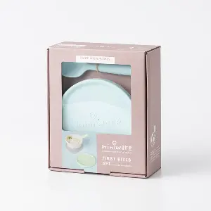 Miniware - 天然聚乳酸PLA - My First! 寶寶套裝 - 藍色
