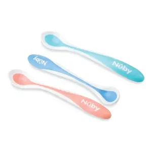 Nuby Hot Safe Spoon - Aqua