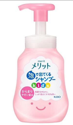 KAO花王 MERIT嬰兒無硅油泡沫洗頭水 300ml