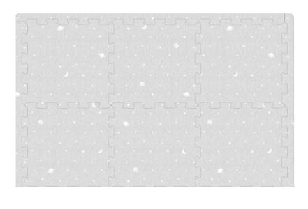 Parklon Prime Living 1-Sided Mat 單面地墊 SPACE GERY