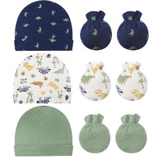 嬰兒手套帽仔套裝 (6pcs)