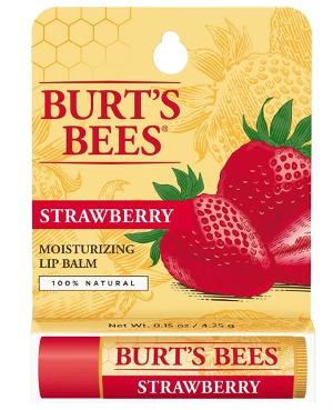 小蜜蜂 Burt's bees 草莓潤唇膏