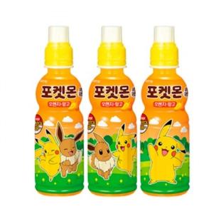 Pokemon果汁235ml -橙+芒果味