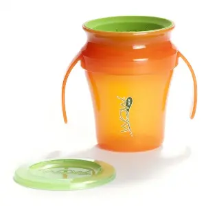 Juicy! Wow Baby Cup - Translucent Orange - 7oz - Wow Gear