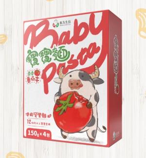 寶寶麵 - 芹香番茄牛 150g x 4 (12M+)