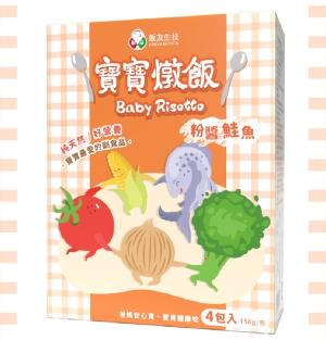 寶寶燉飯 - 粉醬鮭魚 150g x 4 (12M+)