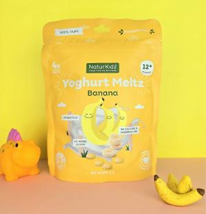 NaturKidz 天然乳酪粒(含益生菌) - 香蕉 15g (12m+)