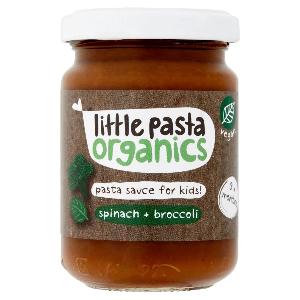 英國Little Pasta有機嬰幼兒調味醬130g (西蘭花菠菜,9個月以上)