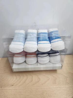 Mother Choice Baby 4 pairs socks (Blue) in box