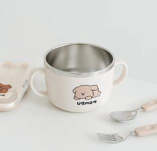 UBMOM Mong狗不銹鋼麵碗